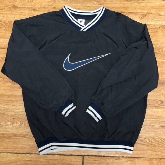 Nike Other - Vintage 1990 Big Nike Check Windbreaker Pullover